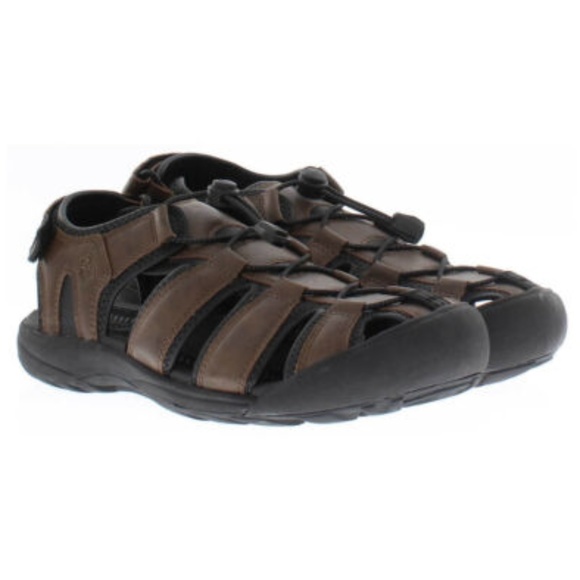 Khombu Other - Mens Khombu Sandals Shoes Flip Flop Brown NEW
